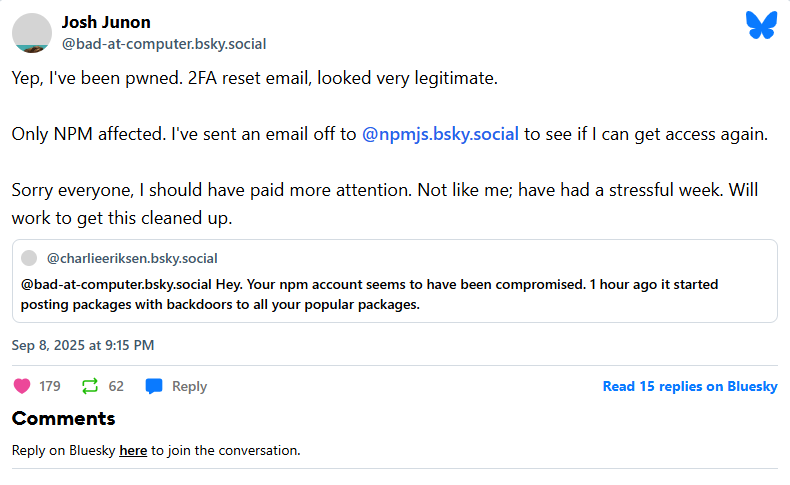 NPM Attack - 2025