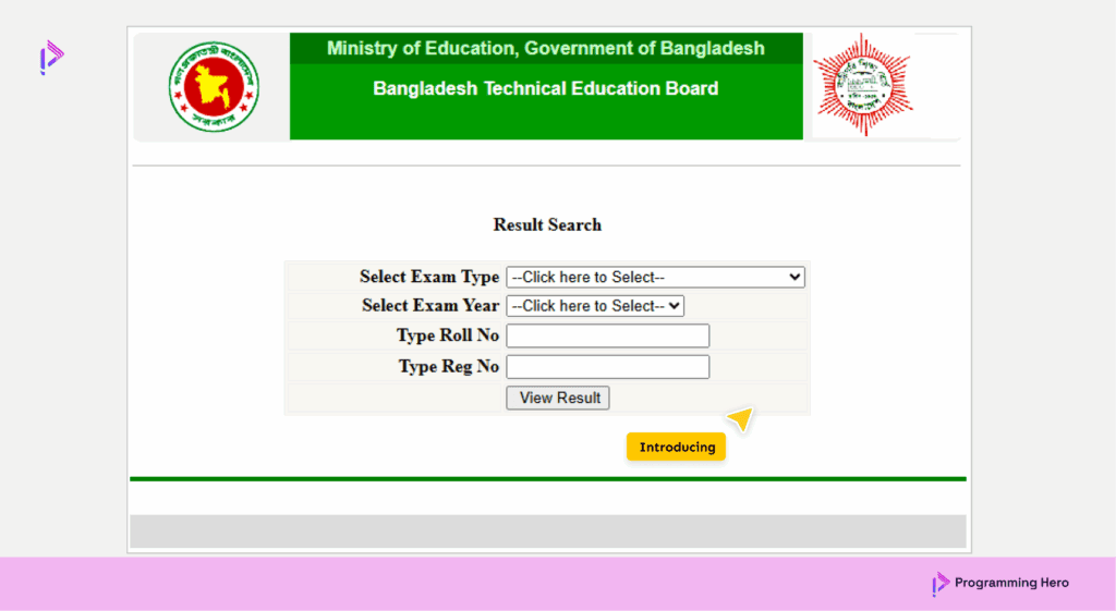 BTEB Result Check Online 2025