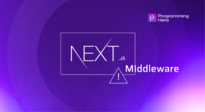 Next js middleware of a server