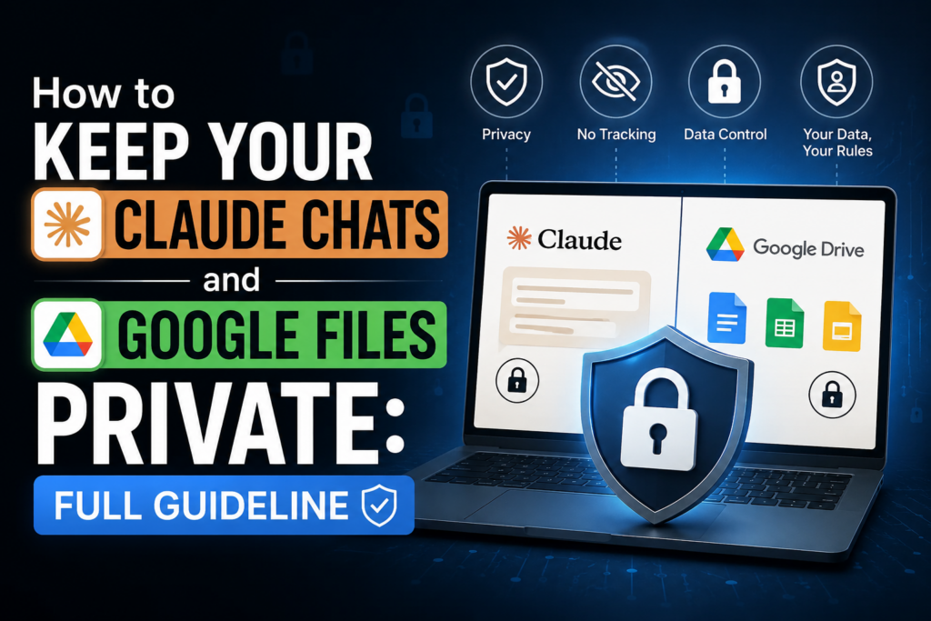 keep your Claude chats and Google files private roadmap