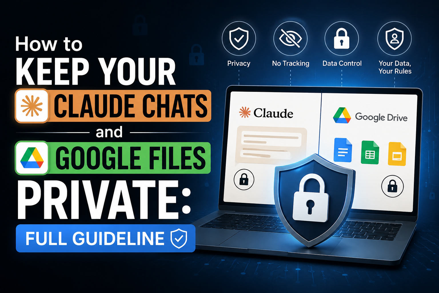 How to keep your Claude chats and Google files private roadmap How to keep your Claude chats and Google files private roadmap