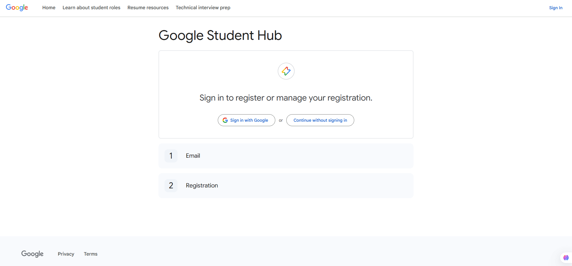 Google Engineering Internship 2027