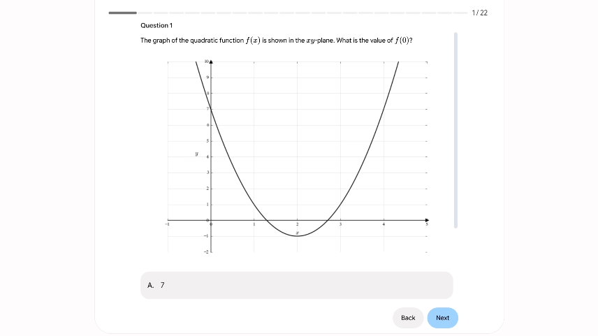 SAT Practice in Gemini App