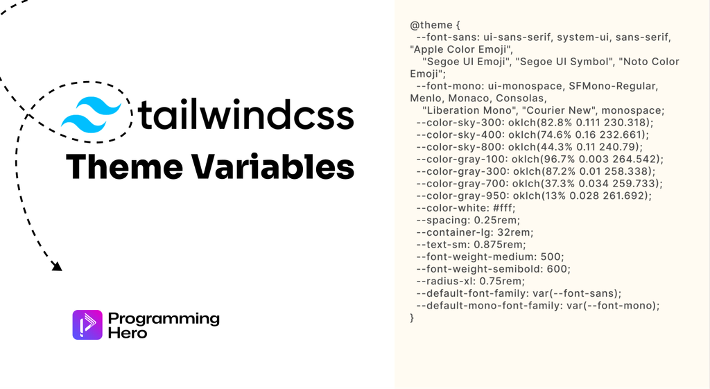 Tailwind CSS Theme Variables: How @theme Works