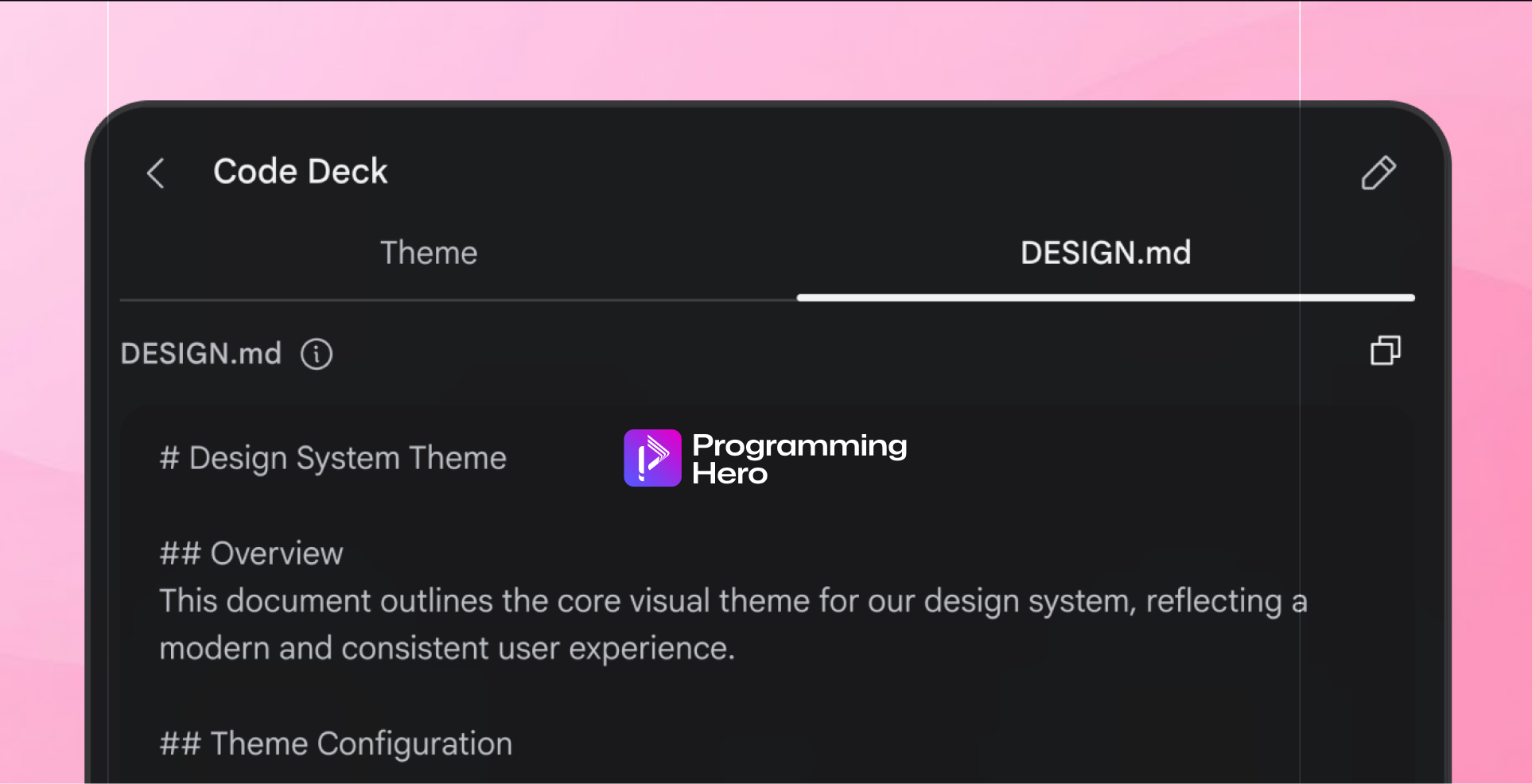 DESIGN.md - UI design systems format shared with AIv